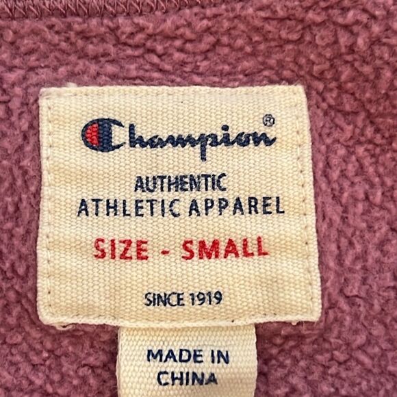 Champion Long Sleeve Lavender Colored Sweatshirt - Size Small - Picture 3 of 5